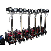 SZC6300全方位升降工作灯+2000W本田发电机