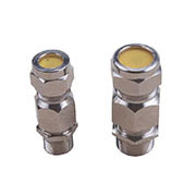 黄铜镀镍防爆格兰头